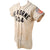Original U.S. WWII Occupation Period Airborne Paratrooper 504th PIR Devils in Baggy Pants Wool Pinstripe Baseball Jersey Shirt with Rare Oversize Felt Regimental Patch - As Seen on Pawn Stars