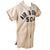 Original U.S. WWII Occupation Period Airborne Paratrooper 504th PIR Devils in Baggy Pants Wool Pinstripe Baseball Jersey Shirt with Rare Oversize Felt Regimental Patch - As Seen on Pawn Stars