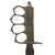 Original U.S. WWI Model 1918 Mark I Trench Knife by L. F. & C. with Custom WWII Leather Sheath Original Items