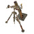 Original U.S. WWII M2 60mm Display Mortar System with M5 Bipod, M4 Optical Sight with Case Original Items