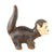 Original U.S. WWII American Anti-German Multi-piece Cast Iron “Der Phew-Ur” Skunk Caricature Original Items