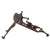 Original Imperial German WWI MG 08 Maxim Machine Gun Schlittenlafette Sled Mount by Simpson - Serial No 8652 Original Items