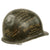 Original U.S. WWII Outstanding Painted 75th Infantry Division Front Seam Swivel Bale McCord M1 Helmet Shell Presented by Co. L, 290th Infantry to Lieutenant Victor Katen with “Kilroy Was Here” & Key From S.S. Brazil - Bronze Star Recipient Original Items