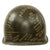 Original U.S. WWII Outstanding Painted 75th Infantry Division Front Seam Swivel Bale McCord M1 Helmet Shell Presented by Co. L, 290th Infantry to Lieutenant Victor Katen with “Kilroy Was Here” & Key From S.S. Brazil - Bronze Star Recipient Original Items