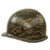 Original U.S. WWII Outstanding Painted 75th Infantry Division Front Seam Swivel Bale McCord M1 Helmet Shell Presented by Co. L, 290th Infantry to Lieutenant Victor Katen with “Kilroy Was Here” & Key From S.S. Brazil - Bronze Star Recipient Original Items