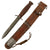 Original U.S. WWII M3 Guard Marked Fighting Knife by Imperial with Great 1943-Dated M6 Leather Scabbard by Milsco Original Items