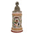 Original Imperial German Pre-WWI 2. Ober-Elsässisches Feldartillerie-Regiment Nr. 51 Lidded Beer Stein - Dated 1900-1902 Original Items