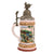 Original Imperial German Pre-WWI 2. Ober-Elsässisches Feldartillerie-Regiment Nr. 51 Lidded Beer Stein - Dated 1900-1902 Original Items