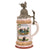 Original Imperial German Pre-WWI 2. Ober-Elsässisches Feldartillerie-Regiment Nr. 51 Lidded Beer Stein - Dated 1900-1902 Original Items