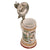 Original Imperial German Pre-WWI 2. Ober-Elsässisches Feldartillerie-Regiment Nr. 51 Lidded Beer Stein - Dated 1900-1902 Original Items