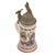 Original Imperial German Pre-WWI 80th (Kurhessian) Fusiliers "von Gersdorff" Lidded Beer Stein - Dated 1902-1904 Original Items