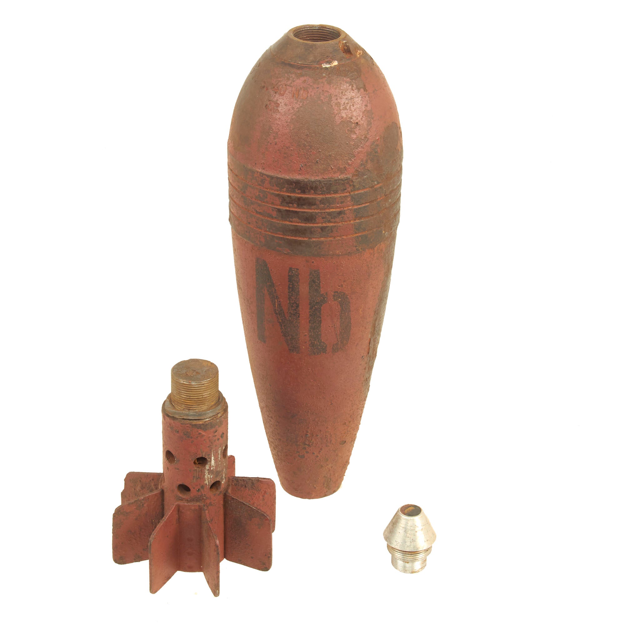 Original German WWII Nebelwerfer 35 Inert 10cm High Explosive Mortar ...