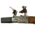 Original French Napoleonic Engraved Flintlock Pocket Pistol Made in Liège, Belgum - Circa 1780-1800 Original Items