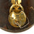 Original British Victorian 1898 Dated Horse Hoof Brass Mounted Keepsake Box marked “SABRE” & ATBARA with Brass Padlock Original Items