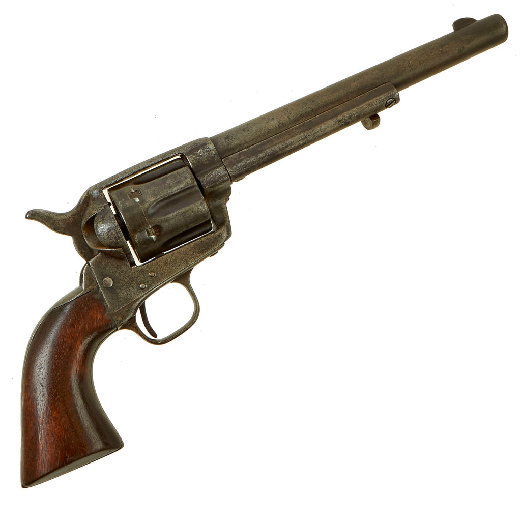 Original U.S. Colt Frontier Six Shooter .44-40 Reworked Revolver Found near Texas - Mexican Border - made in 1876 with 7 1/2" Barrel - Serial 24288 Original Items