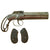 Original U.S. 19th Century Allen & Wheelock 1845 Patent .31cal Percussion Pepperbox Revolver -  Serial 32 Original Items