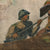 Original U.S. WWI 1918 Dated Painting by Distinguished Service Cross Recipient Charles S. Morrison - Tragic Backstory - 16½ x 30½” Original Items