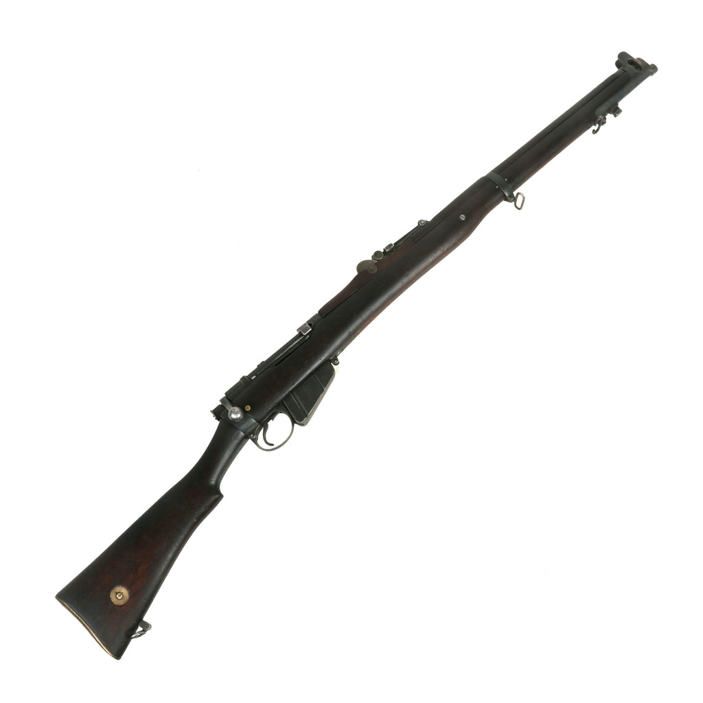 Original British WWI & WWII Lee-Enfield MkI Dated 1897 Converted to S.M.L.E. in 1906 and then to .22 Trainer - Serial P 30978 Original Items