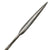 Original Anglo-Zulu War Zulu Impi Throwing Spear with Plaque from Fort Ekowe 1879 Original Items