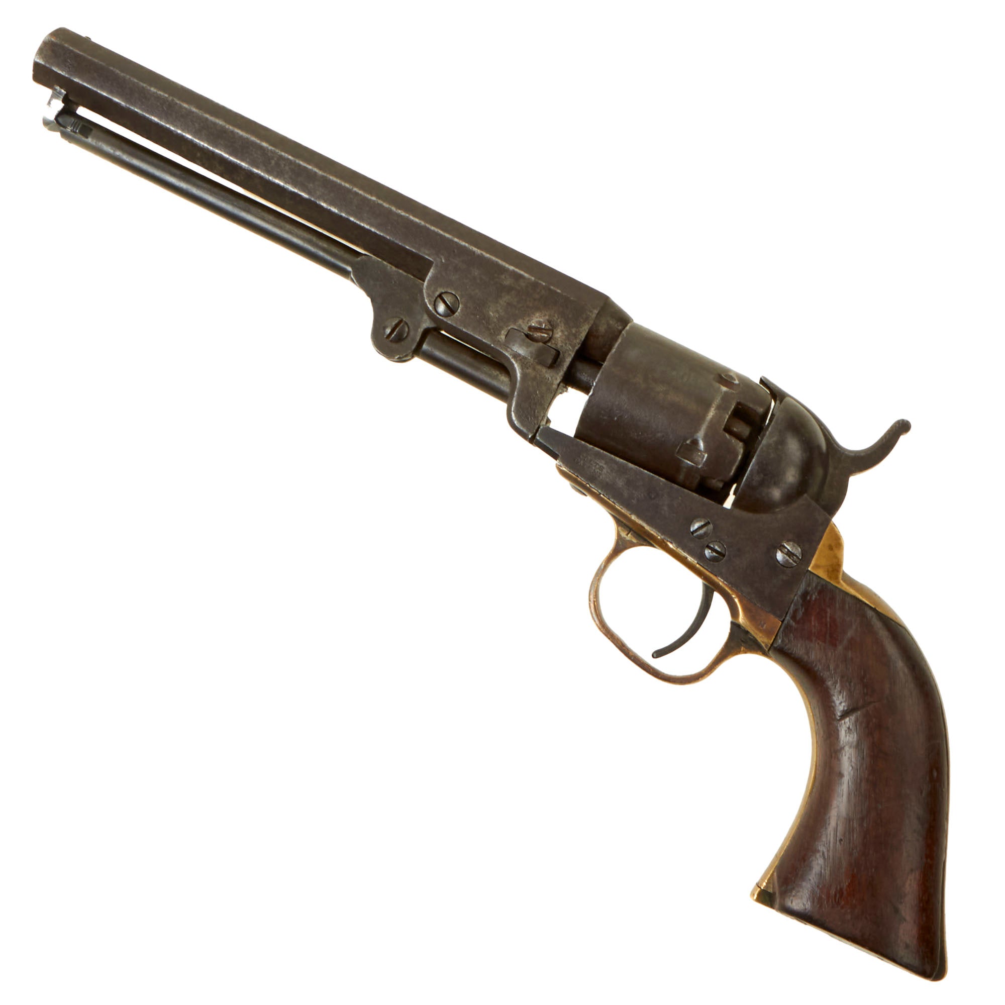 Original U.S. Civil War Colt M1849 Pocket Percussion Revolver with 6 ...