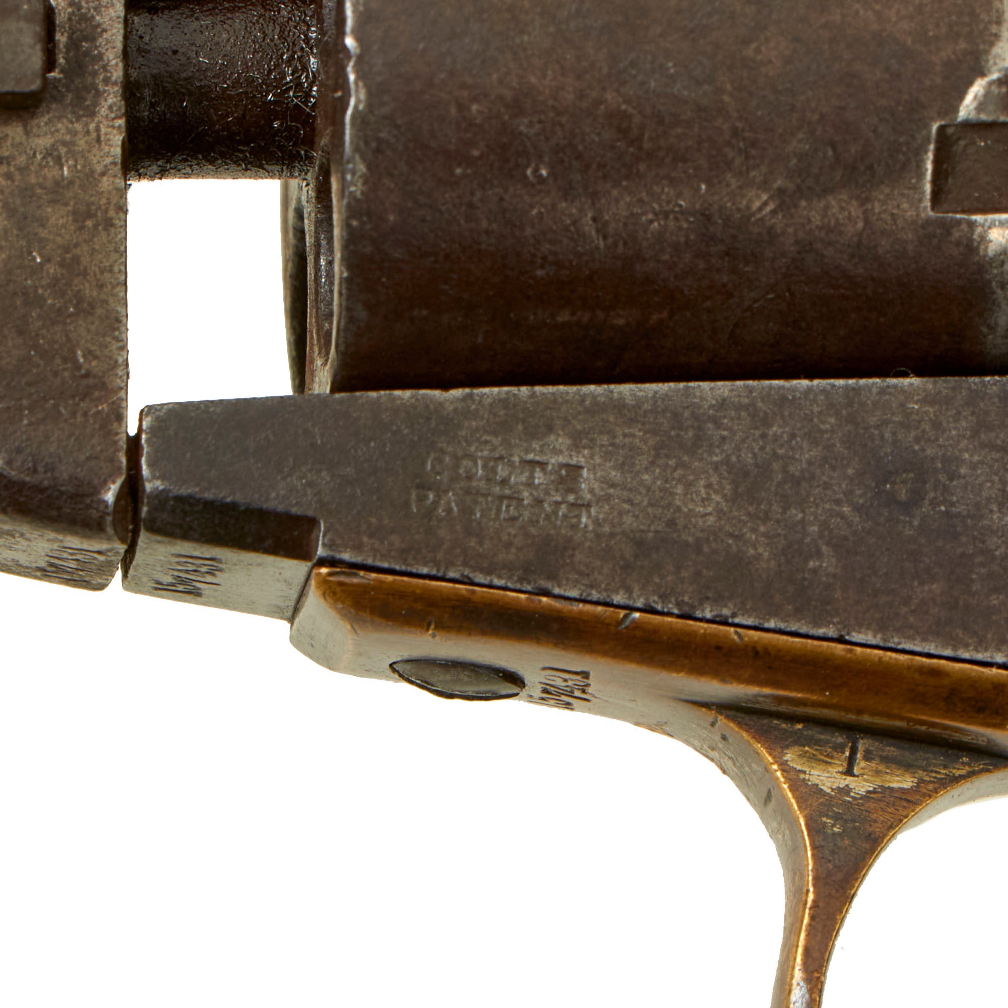 Original U.S. Civil War Colt M1849 Pocket Percussion Revolver with 6 ...