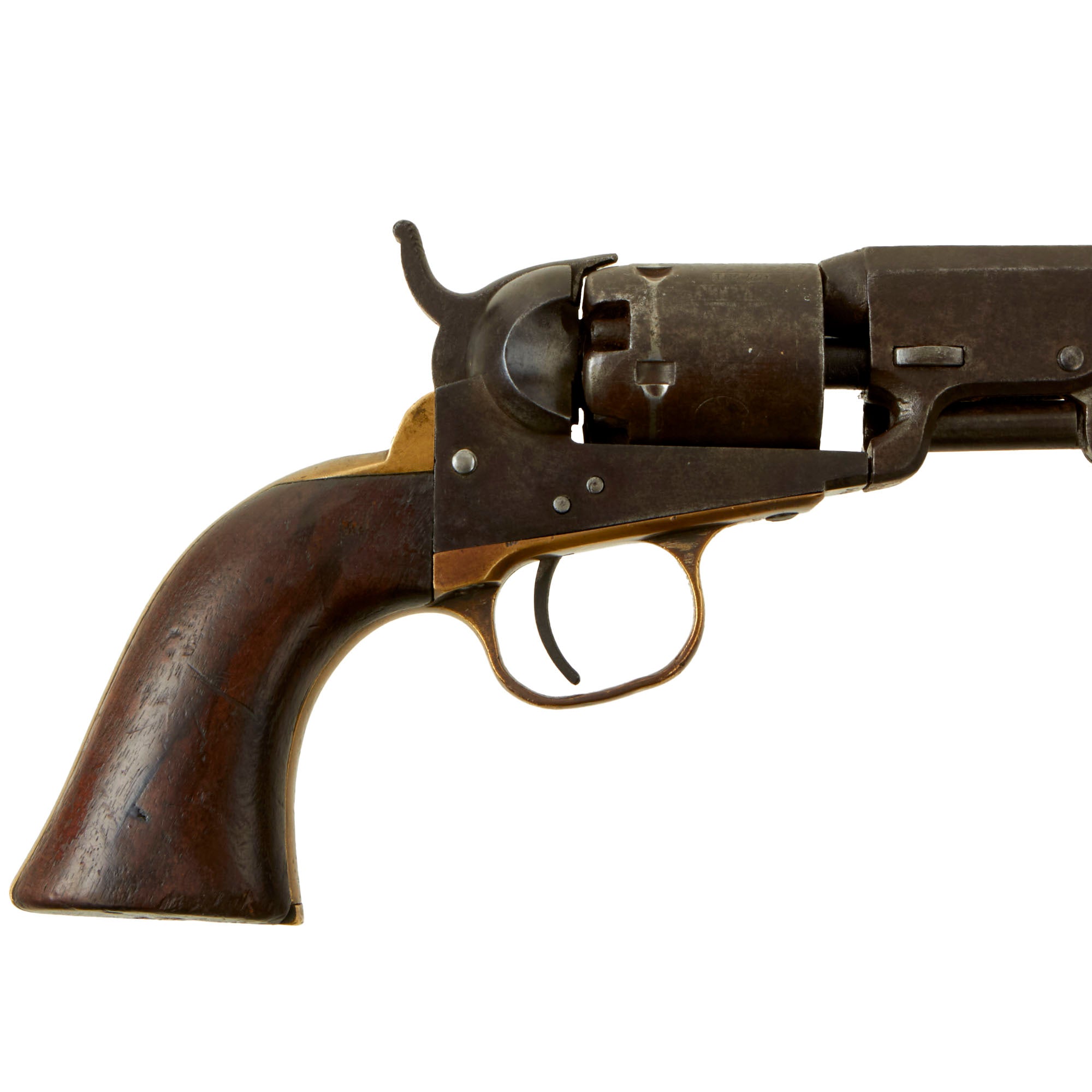 Original U.S. Civil War Colt M1849 Pocket Percussion Revolver with 6 ...