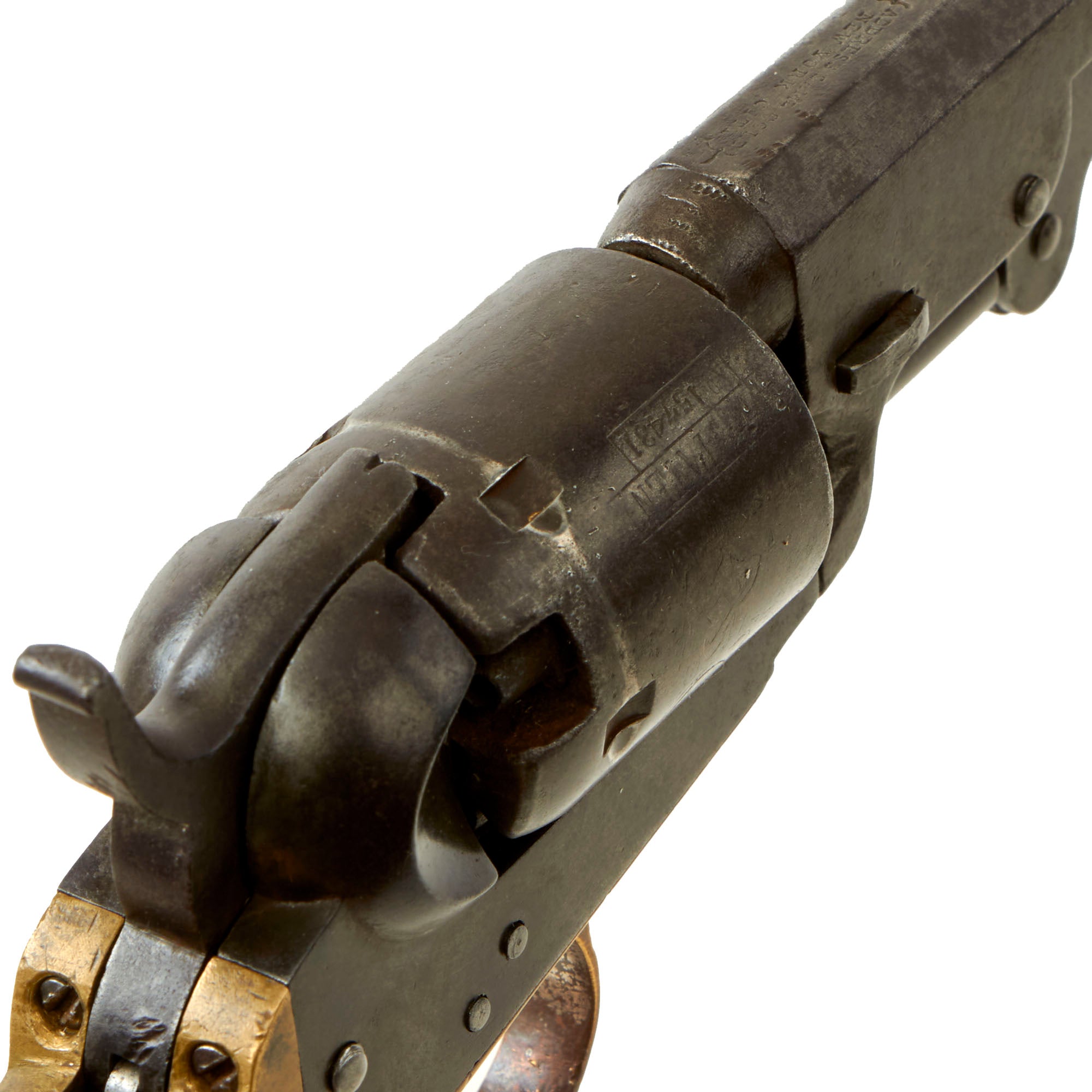 Original U.S. Civil War Colt M1849 Pocket Percussion Revolver with 6 ...