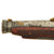 Original Japanese Edo Period Tan-zutsu Matchlock Tanegashima Pistol with Ornate Silver and Brass Inlaid Barrel - Circa 1750 Original Items