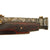 Original Japanese Edo Period Tan-zutsu Matchlock Tanegashima Pistol with Ornate Silver and Brass Inlaid Barrel - Circa 1750 Original Items