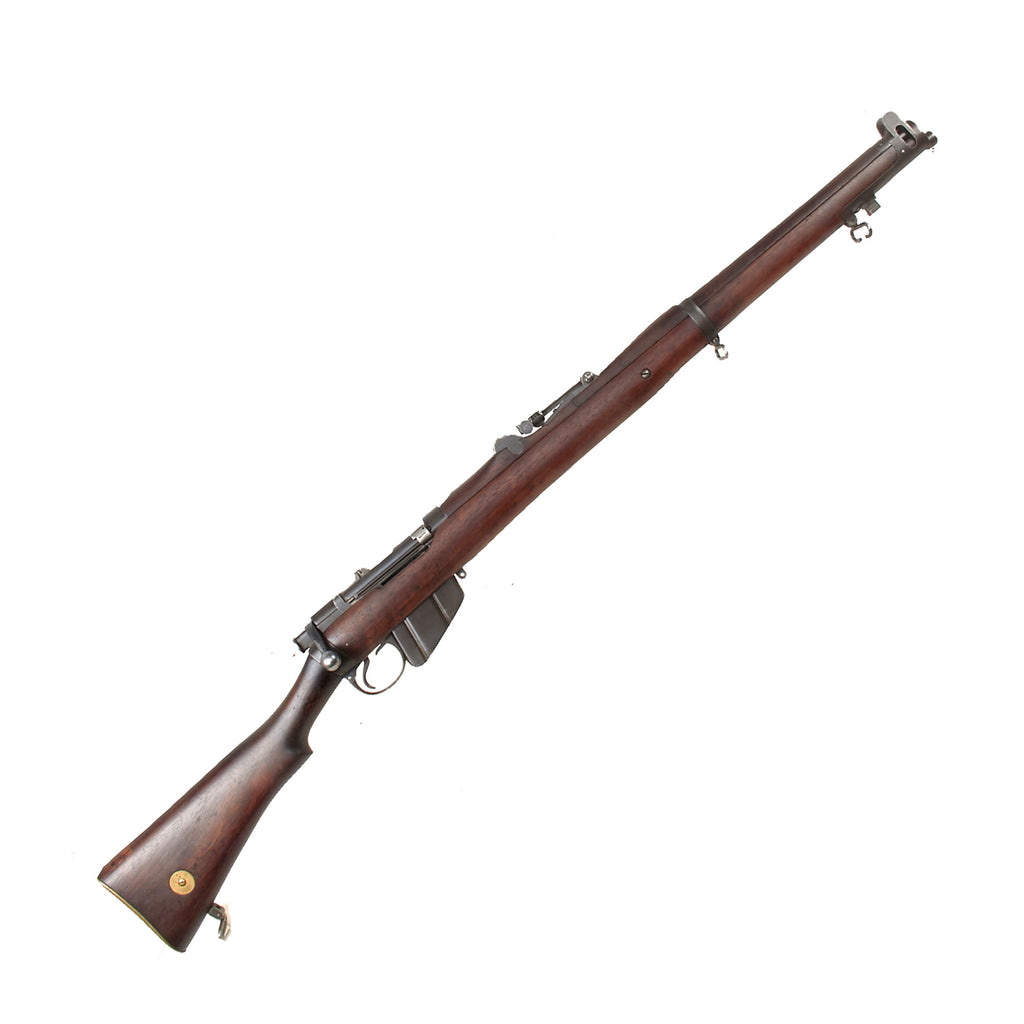 Original British WWI & WWII Lee-Metford MkII dated 1894 Converted to S.M.L.E. in 1905 and then to .22 Trainer - Serial P 25740 Original Items