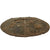 Original Afghan 19th Century Water Animal Hide Shield with Original Leather Handles Original Items