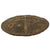 Original Afghan 19th Century Water Animal Hide Shield with Original Leather Handles Original Items