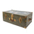 Original U.S. Vietnam War Era U.S. Air Force A+E Painted Soldier’s Trunk - Aeromedical Evacuation Original Items