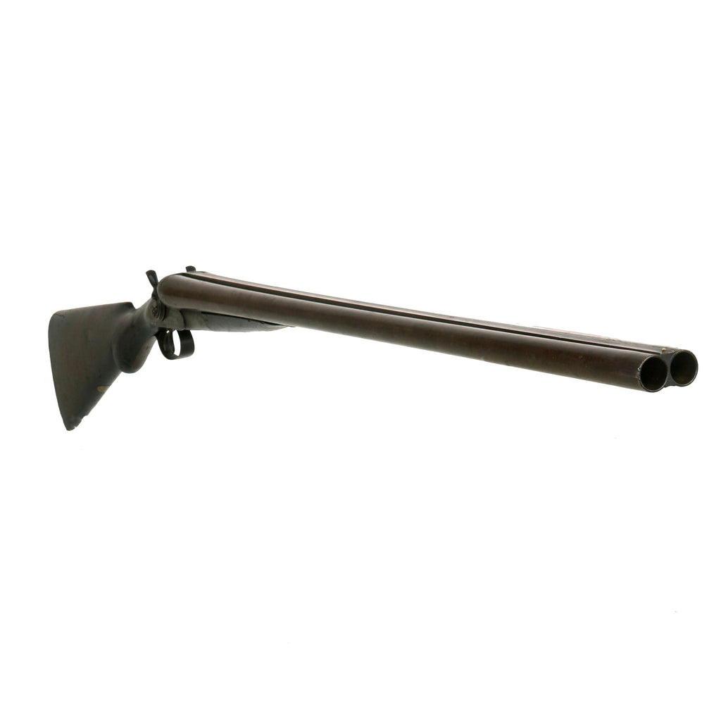 Original British 11 Bore Double Barrel Hammer Shotgun by W. & C. Scott & Son of London Serial 37571 - circa 1880 Original Items