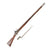 Original British Revolutionary War Era Dublin Castle Short Land Pattern Brown Bess Flintlock Musket Marked to the 46th Regiment of Foot with Socket Bayonet Original Items