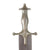 Original Indian 18th Century Tulwar Heavy Battle Sword with Islamic-Etched Blade - Sepoy Rebellion of 1857-59 Original Items
