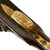 Original U.S. Colonial Era Silver Mounted Flintlock Pocket Pistol with Engraved Brass Trigger Guard - Circa 1780 - 1800 Original Items