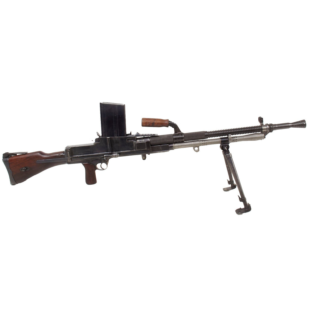 Original Czech Pre-WWII Yugoslavian Contract ZB-30J German MG30(t) Display Machine Gun with Waffenamt WaA63 Marked Magazine Original Items
