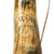 Original U.S. Revolutionary War Large Gunner’s Powder Horn with Plug & Original Suspension - Inscribed Original Items