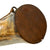 Original U.S. Revolutionary War Large Gunner’s Powder Horn with Plug & Original Suspension - Inscribed Original Items