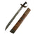 Original Kingdom of Sarawak Illanun Pirate Cutlass & Scabbard Captured During Battle Off Mukah by Captain John Brooke Johnson Brooke Rajah Muda in 1862 Original Items