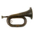 Original U.S. WWI 32nd Division “Les Terribles” AEF Engraved Military Brass Bugle by Wurlitzer with Mouthpiece - Dated 1917 Original Items