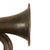 Original U.S. WWI 32nd Division “Les Terribles” AEF Engraved Military Brass Bugle by Wurlitzer with Mouthpiece - Dated 1917 Original Items