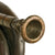 Original U.S. WWI 32nd Division “Les Terribles” AEF Engraved Military Brass Bugle by Wurlitzer with Mouthpiece - Dated 1917 Original Items