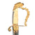 Original U.S. War of 1812 Era Eagle Head Cavalry Officer’s Saber with Retained Fire Gilt Finish & Carved Ivory Grip Original Items