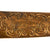 Original German Mid-18th Century Baroque Gilt Brass Mounted Hirschfänger Hunting Sword with Shell Grip and Leather Scabbard