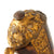 Original German Mid-18th Century Baroque Gilt Brass Mounted Hirschfänger Hunting Sword with Shell Grip and Leather Scabbard