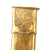 Original Continental European 18th Century Gilt Brass Hunting Sword with Faceted Agate Grip, Etched and Gilt “NEC TEMERE NEC TIMIDE” Blade and Scabbard
