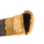 Original Continental European 18th Century Gilt Brass Hunting Sword with Faceted Agate Grip, Etched and Gilt “NEC TEMERE NEC TIMIDE” Blade and Scabbard