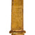 Original Continental European 18th Century Gilt Brass Hunting Sword with Faceted Agate Grip, Etched and Gilt “NEC TEMERE NEC TIMIDE” Blade and Scabbard